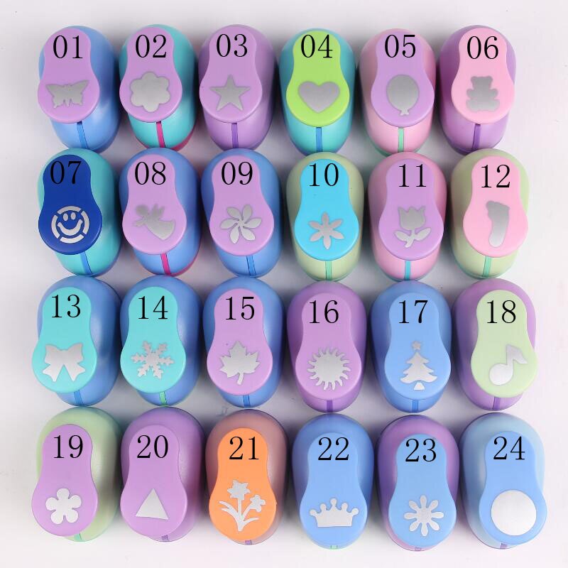 2.5cm handgjorda hantverk och scrapbooking verktyg pappersstans för fotogalleri gör-det-själv-kortstansar präglingsanordning stämpling  yh15