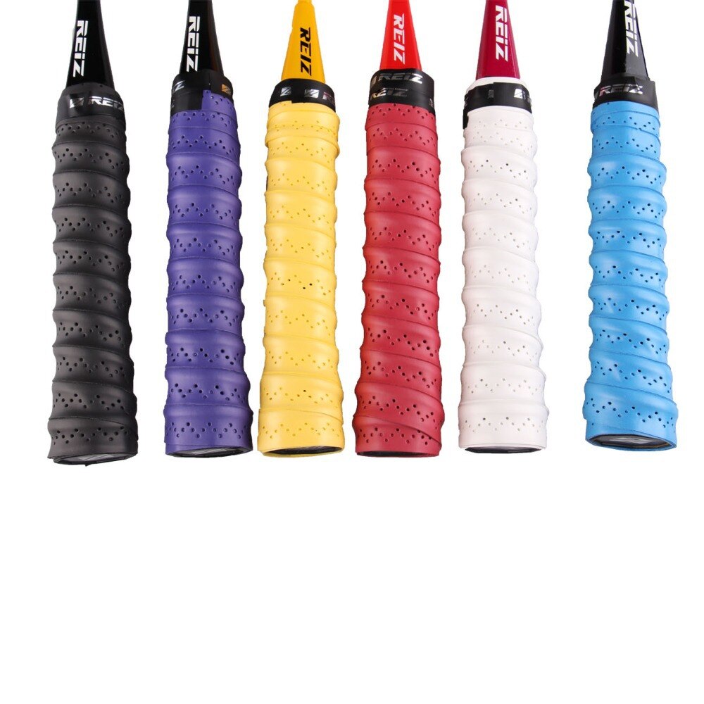 Tennis Badminton Fishing Rods Anti-slip Racket Handle Tape Overgrip Badminton Over Grip PU RZ015