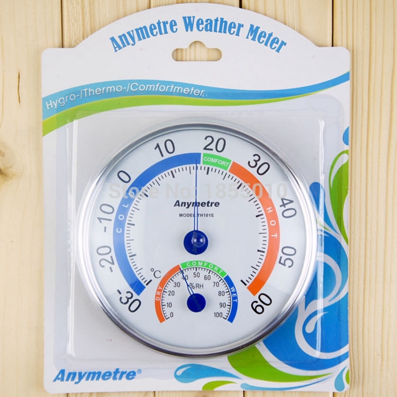 Anymetre Big Thermometer and Hygrometer for Indoor Use Household Thermometers Weather Meter