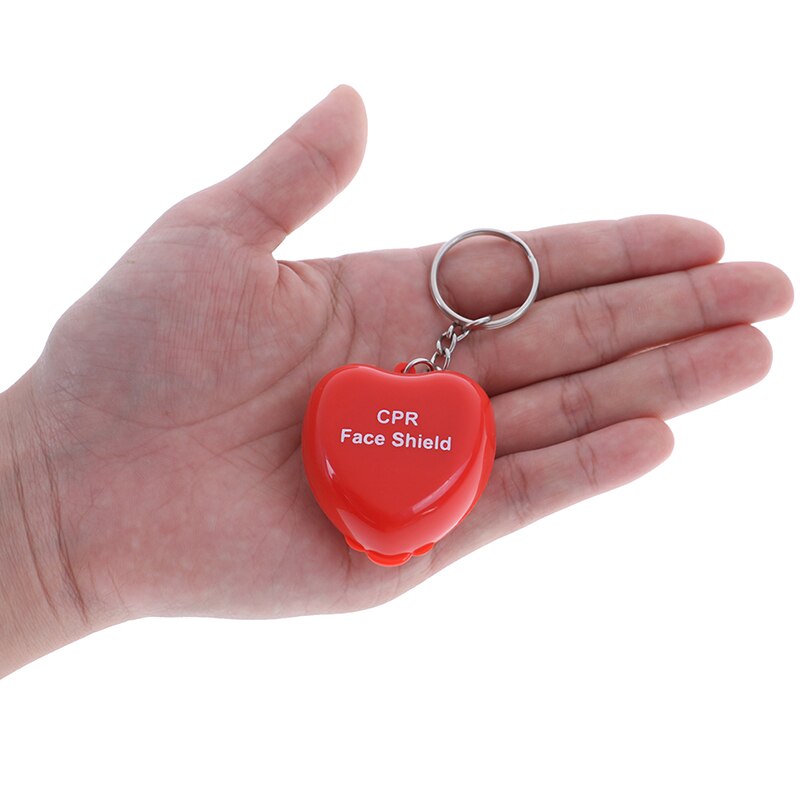 Masque de sauvetage rcp 1 pièce, kit de poche avec Valve unidirectionnelle, matériel de premiers soins