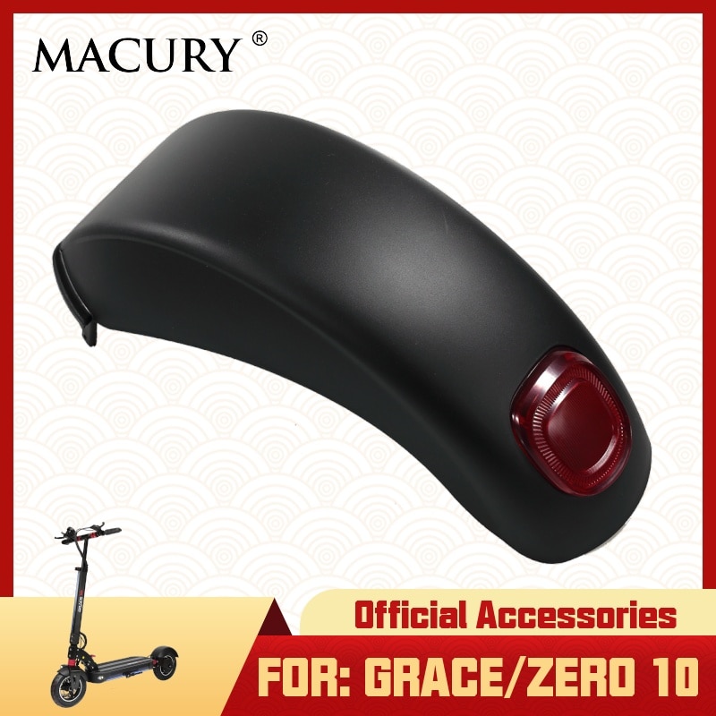 Guardabarros delantero y trasero para Grace 10 Zero 10 Zero10 T10, cubierta de rueda de Scooter eléctrico, repuestos Macury