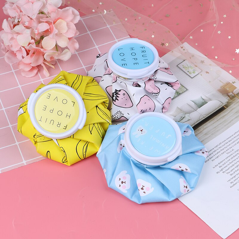 Cartoon Summer Ice Bag Dual-use Bags Water Bottle Health Care Reusable Knee Head Leg Relief Pain Ice Bag