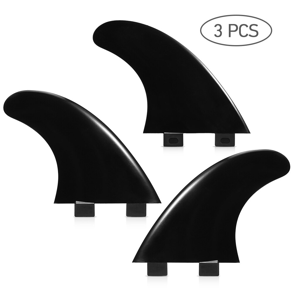 3 de  / 2 ailerons de surf fcs, propulseurs, fibre de verre, nylon, gl/gx  / m5 / g5 pour bateaux de surf