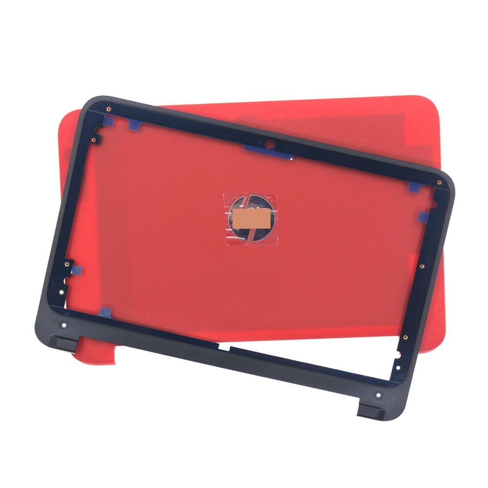 Lcd Back Cover Topcase Screen Caps Screen Deksel Voor Hp Pavilion 11-N011D X360 11-N Bezel Front Frame Behuizing Cover: 2 Cover together