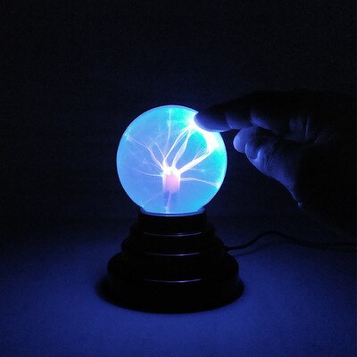 Electrostatic Ball Induction Glow Ball Plasma Ball 10-12 Inch Red Light Blue Light Science and Technology Museum Exhibition Ball: type3