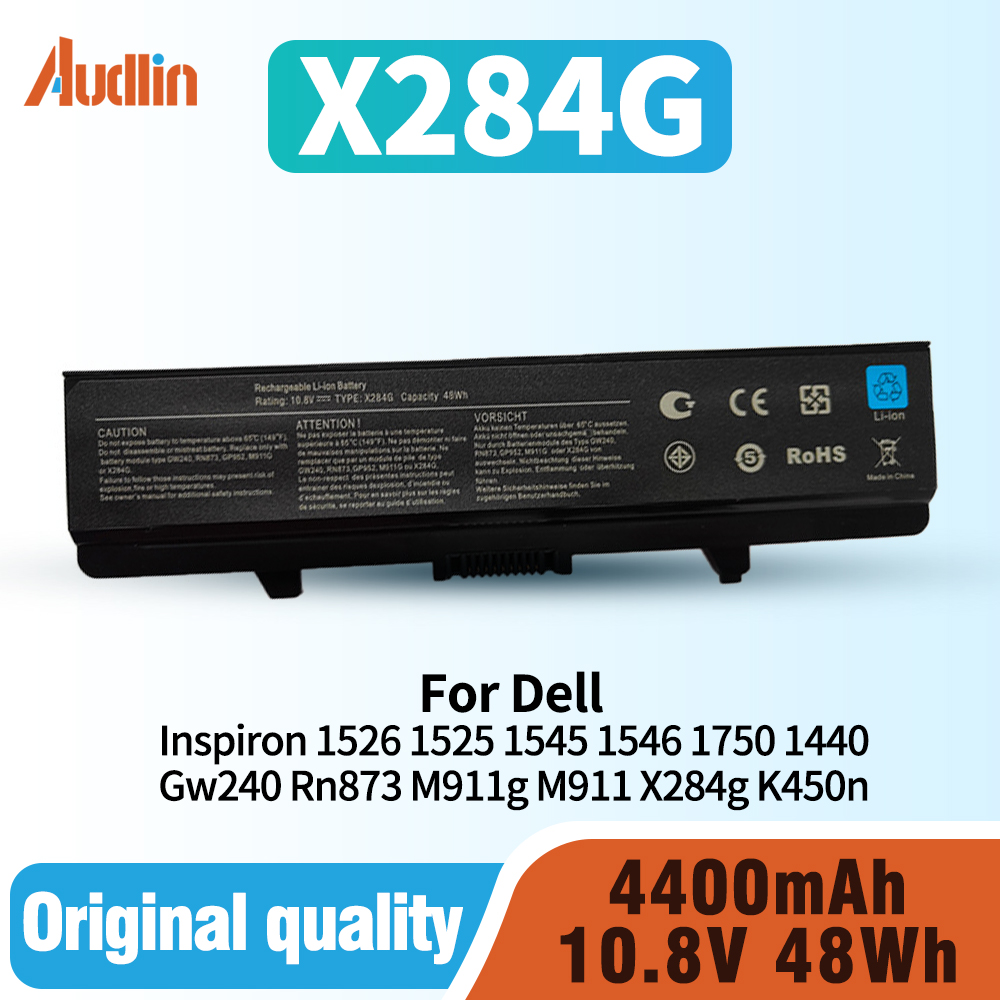 Laptop Battery for Dell Inspiron 1526 1525 1545 1546 1750 1440 Pp29l Pp41l Fits Gw240 Rn873 M911g M911 X284g K450n Replacement: Default Title