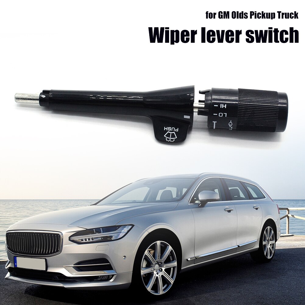 Turn Signal Delay Wiper Lever Switch Convenient Replace Car Accessories for GM Olds Pickup Truck Car 22510733 Black