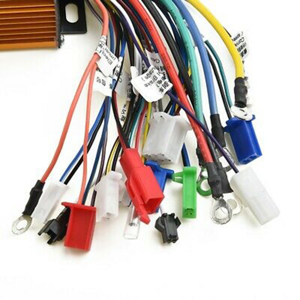 Contrôleur de moteur sans balais pour vélo électrique à affichage LED, kit de conversion Bike, 24 V/36 V /48V 500W  18