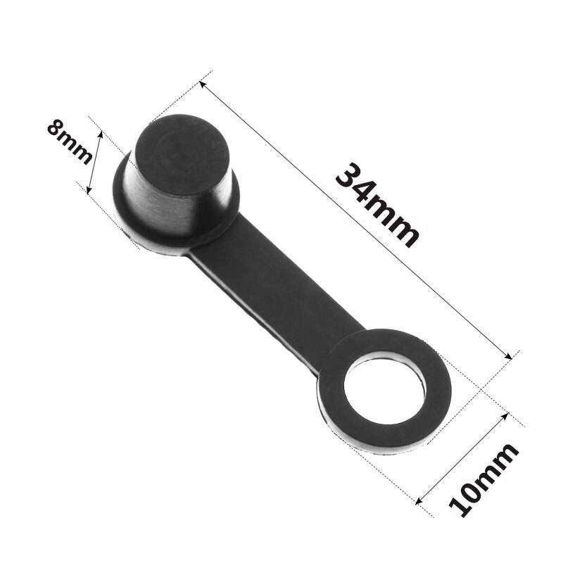 30PCS Rubber Brake Bleeder Valve Cover Screw Caps Grease Zerk Fitting Cap Rubber Dust Cover Dustproof Brake Bleeder Screw Caps