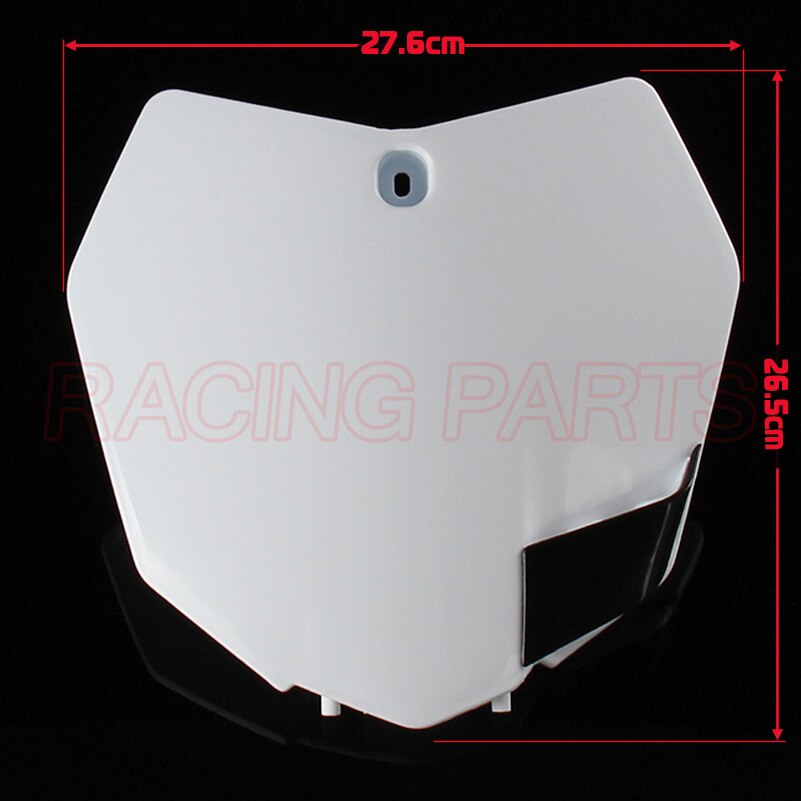 Two colors Plastic Front Name Number Plate For KTM -15 SX SXF XCF 125 250 350 450 Dirt Bike Motocross Enduro