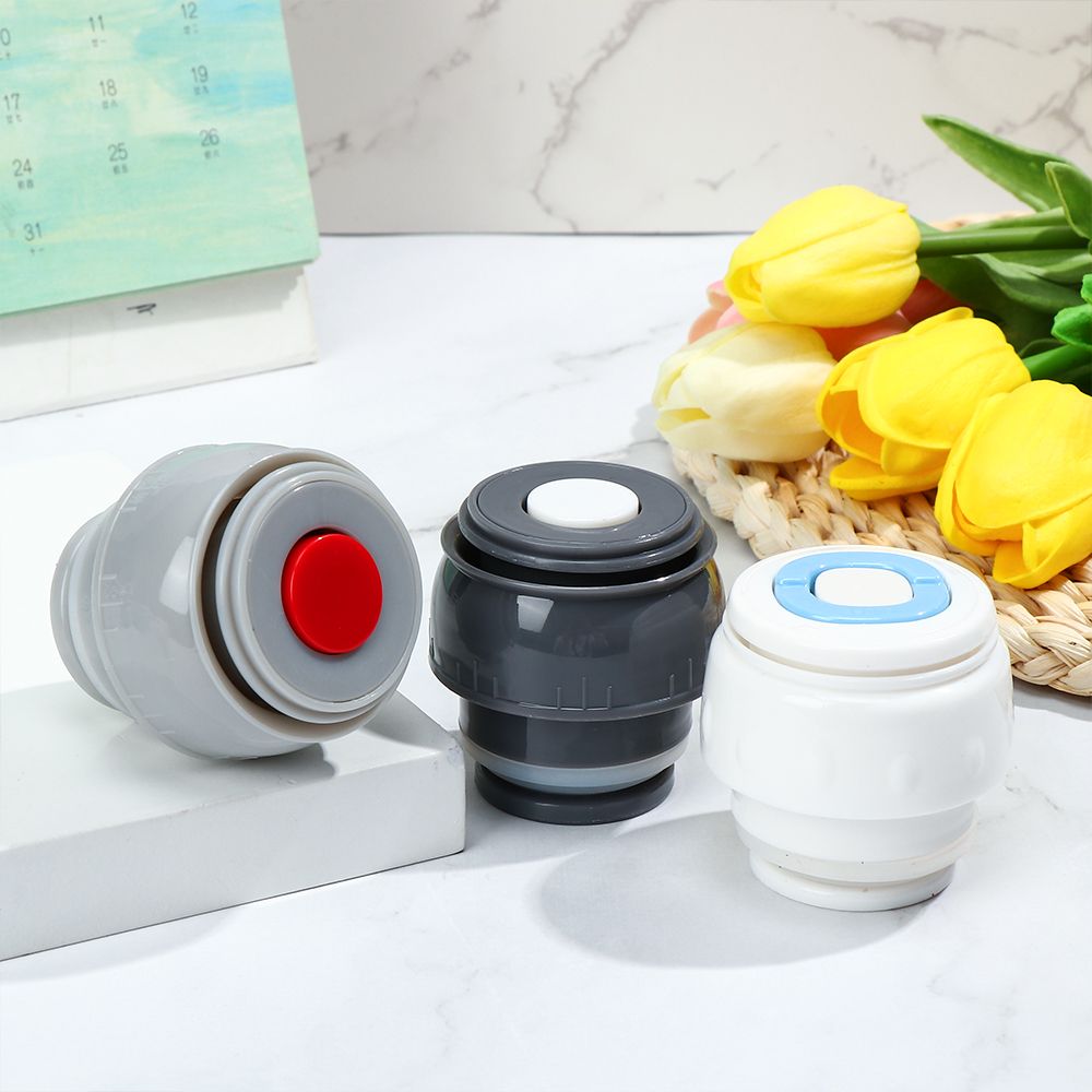 Outdoor Travel Stopper Mug Cover Vacuum Cup Outlet Valve Water Bottle Cap Flask Lid For 45MM