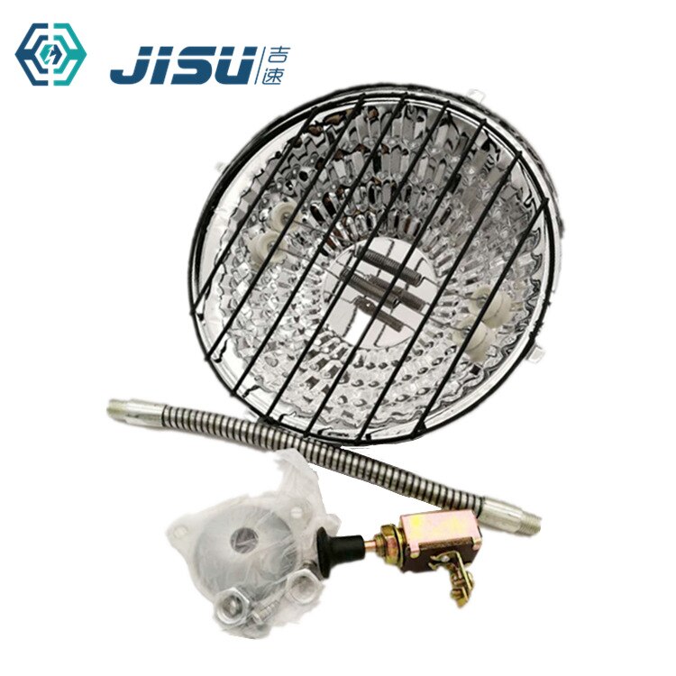 Electric Heater 12 Lamp Pot Heater Electric Heating Agricultural Vehicle Small Sun Winter Glass Defroster