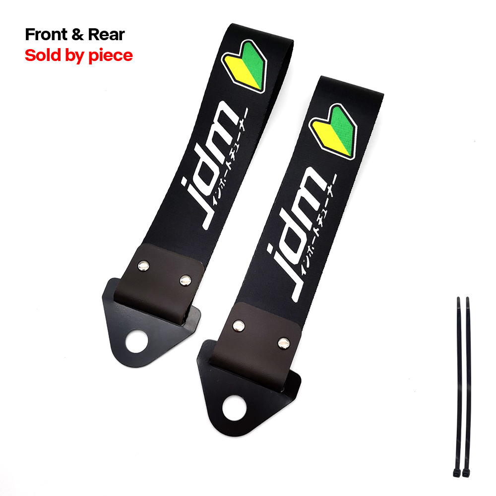 JDM Racing Culture colgante de coche correa de remolque cinturón cuerda de remolque cinta cuerda de remolque parachoques correa de remolque para NOS HKS accesorios iniciales D: Descolorido