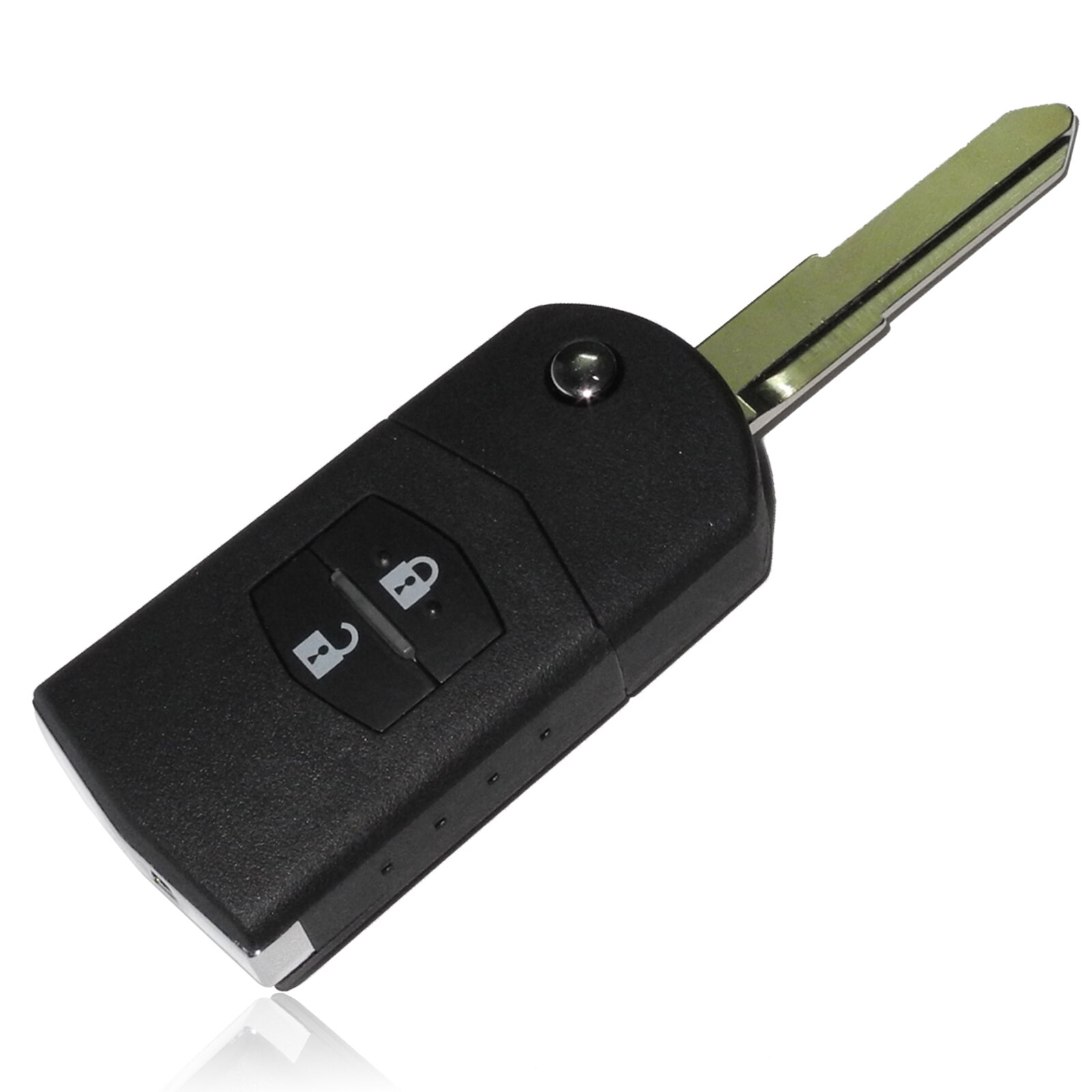 RFC 3-Button Flip Key Case For Mazda 3, 6, MX5, RX8 - Mitsubishi Board Version 6 thumbnail image