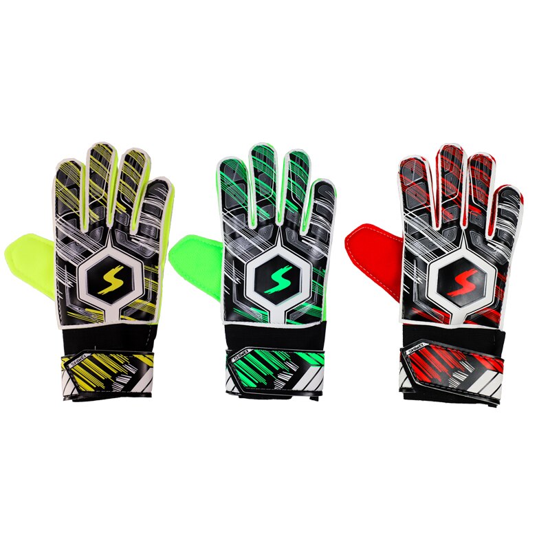 Soccer Goalkeeper Adult Football Gloves Anti Skid and Wear Resistant Latex Gloves