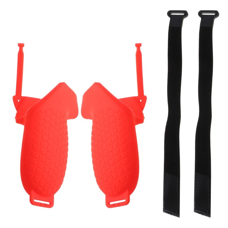 Halb schützende silikonhülle mit griffband für oculus quest 2 controller