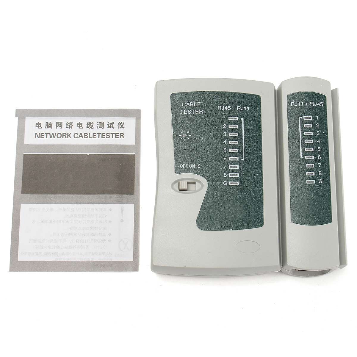 RJ45 CAT6 CAT5e RJ11 Network Ethernet LAN PC Wire Cable Tester Testing Tool