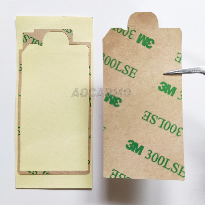 Aocarmo-adhesivo de Panel táctil para iPod Nano 7 Gen 7th 300LSE, 2 unidades por lote