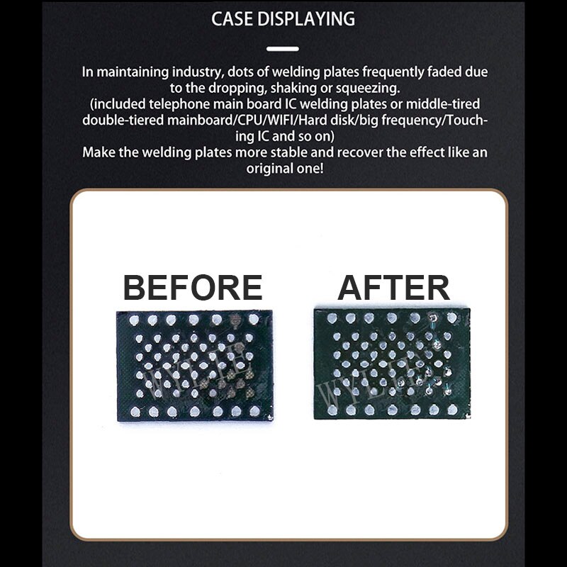 Dot Repairing Solder Lug Spot Soldering Pad jumper For iPhone Welding Board Fly jump wire Replacement IC Repair Fix 2650 Dots