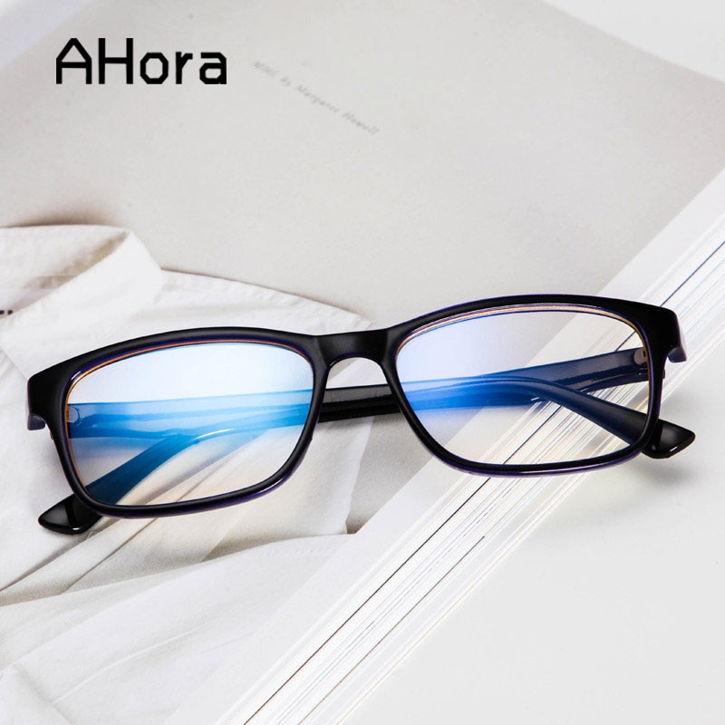 Ahora Anti Blue Light Blocking Optical Spectacle Glasses Frame For Women&Men Clear Lens Computer Games Googles Eyewear