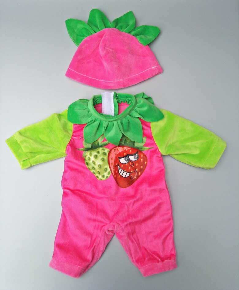 doll clothes for 43cm Baby doll cartoon unicorn ou... – Grandado