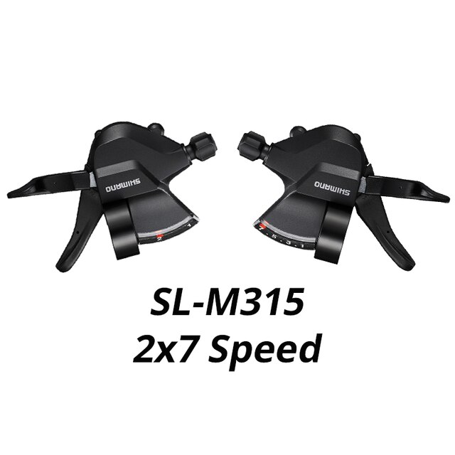 Shimano Altus SL-M315 Fahrrad Schalthebel hebel 2x7 2x8 3x7 3x8 Geschwindigkeit 21S 24S Schalthebel Abzug schnell Feuer Plus Schalthebel Kabel M315 M310: SL-M315 2X7S