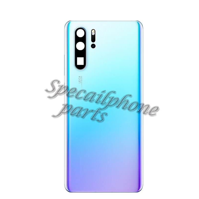 Back Cover Voor Huawei P30 Pro Achter Behuizing Deur Batterij Cover Voor VOG-L29 VOG-L09 VOG-L04 Terug Behuizing Met Camera Lens glas: Breathing Crystal