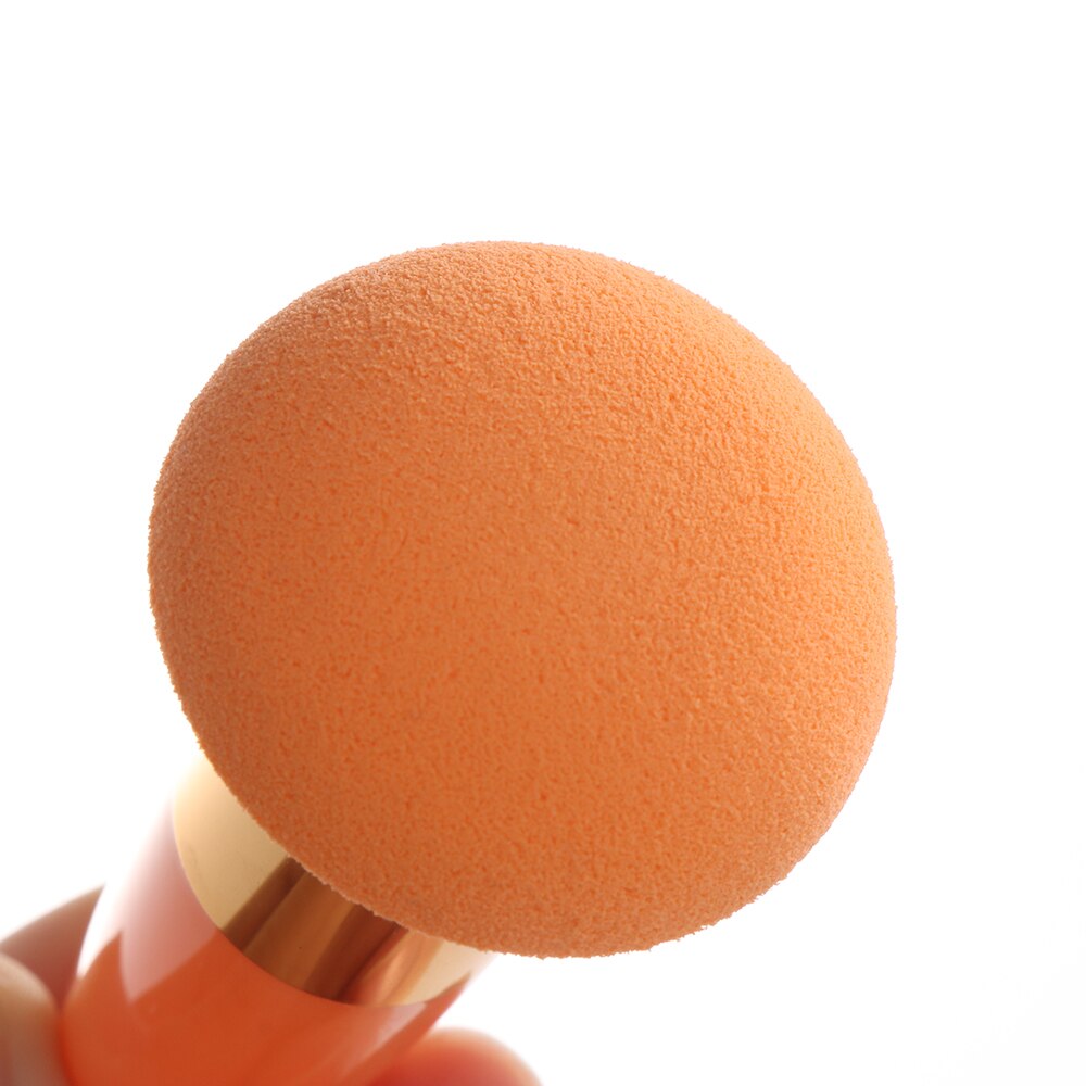 1Pc tête de champignon bouffée fond de teint éponge liquide beauté cosmétique poudre bouffée avec poignée lisse femmes visage maquillage outils directe