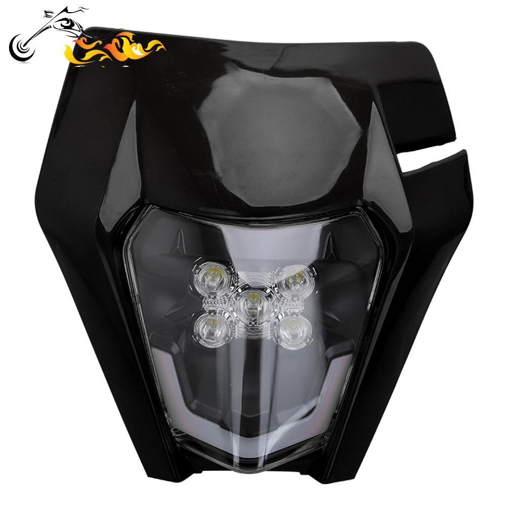 Motorrad Neue LED Scheinwerfer Scheinwerfer Für KTM SX XC XCW SXF XCFW XCF 125 144 150 200 250 350 450