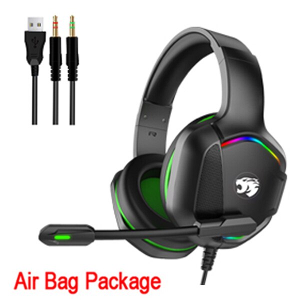Gaming Headphones 4D Stereo RGB Marquee Earphones Headset with Microphone for Xbox One/Laptop/Computer Tablet Gamer: A36