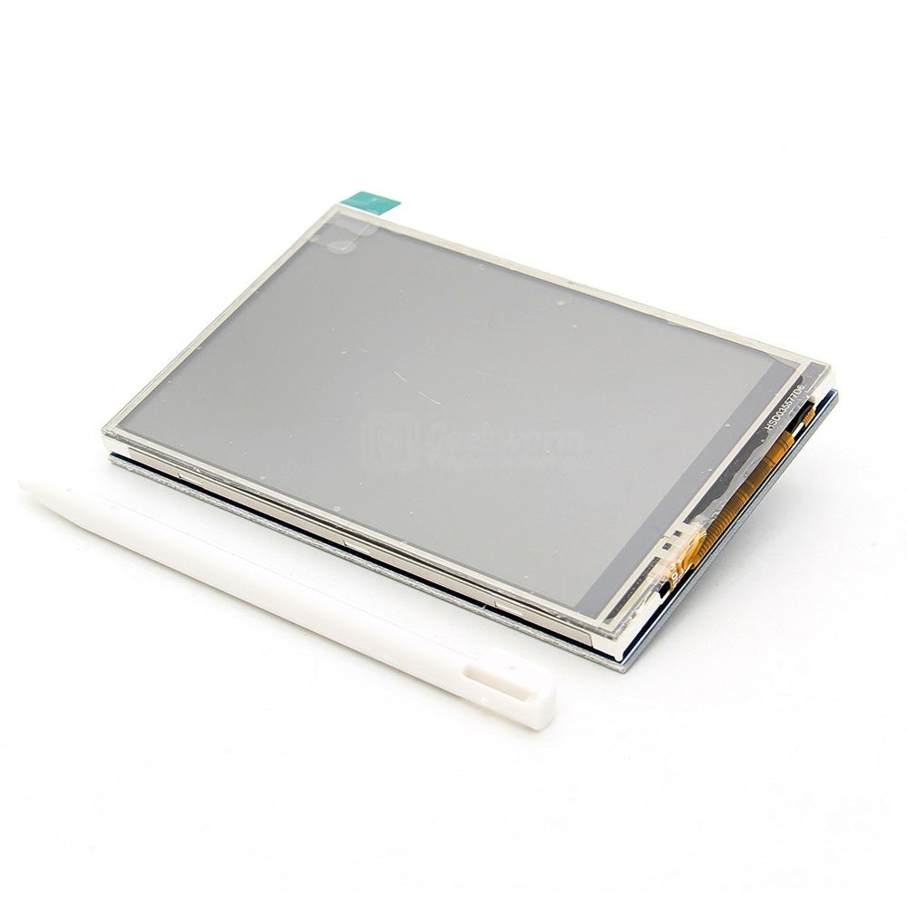 Raspberry Pi 3.5 inch TFT Touch Screen met ABS Case Kit, 480x320 30FPS-50FPS LCD Display voor Raspberry Pi 3B + (plus)/3B/2B