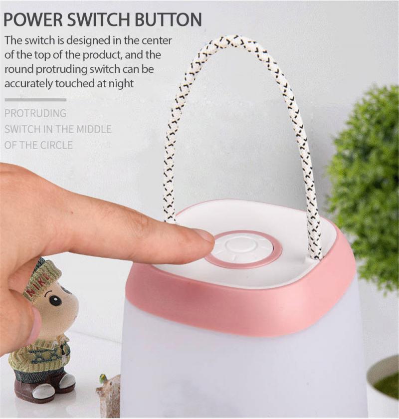 Bedside Table Lamp For Baby Rechargeable Eye Baby Breastfeeding Sleep Lamp LED Light Home Luminar Sleepping Children