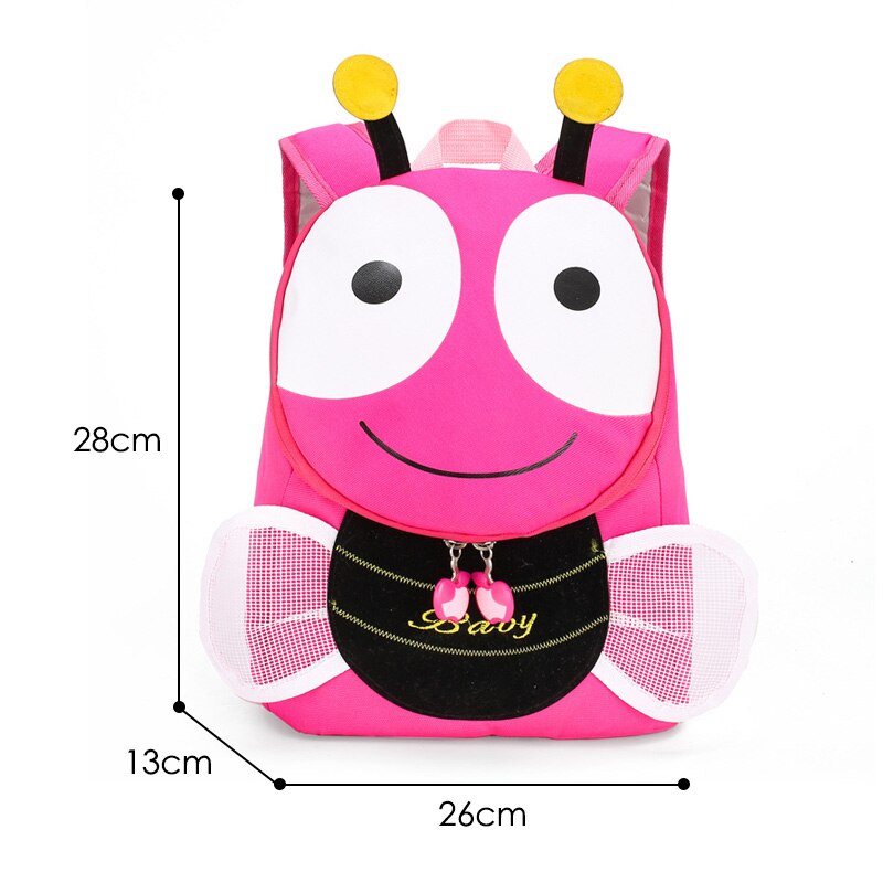 Elephant School toddler Backpack for Children Cute 3D Animal Kids School Bags Boys Girls Schoolbag plecak szkolny: 17