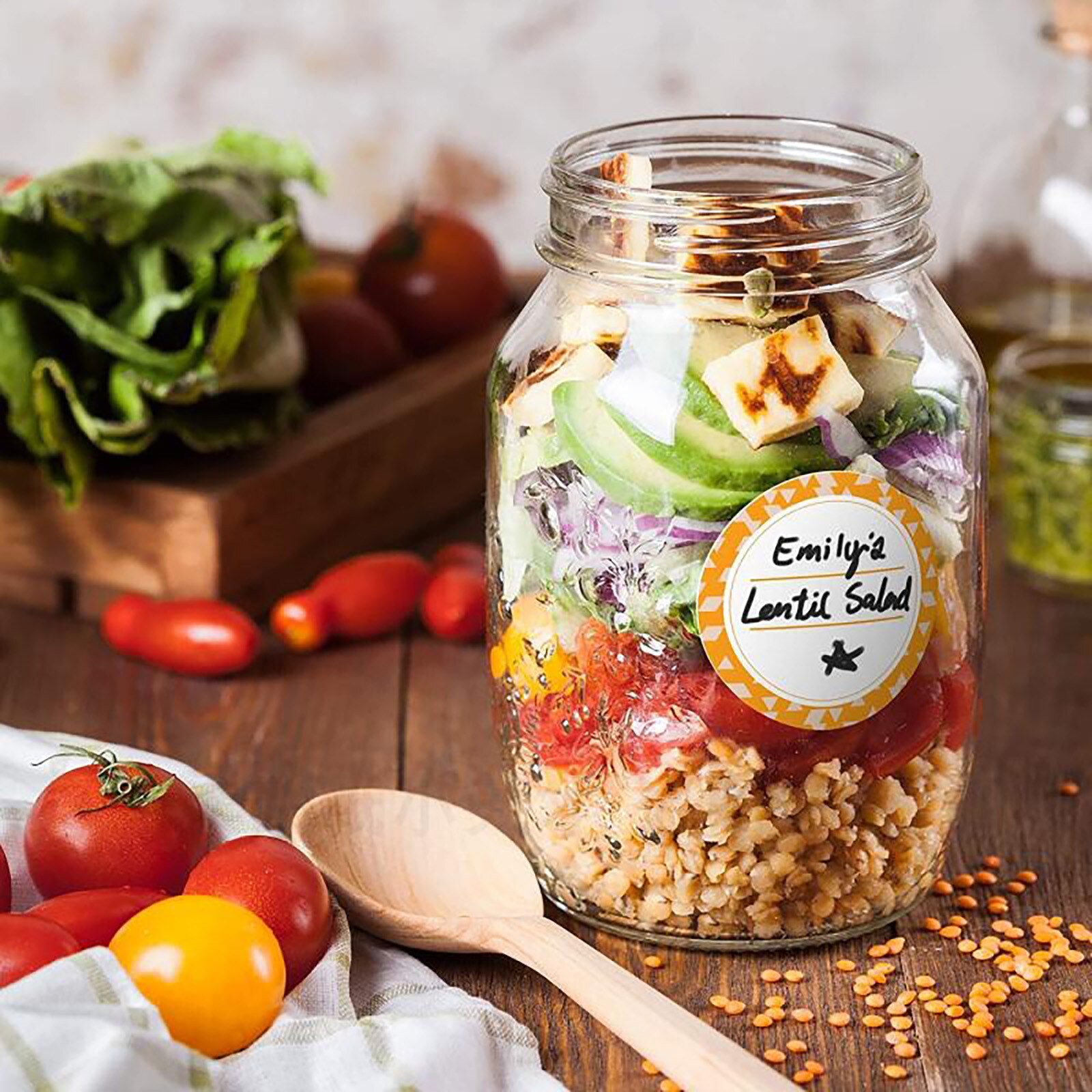 100pc/Roll Dissolvable Sticker Handwritten convenience sticker Sealing sticker Washing Label for Kitchen classification diy