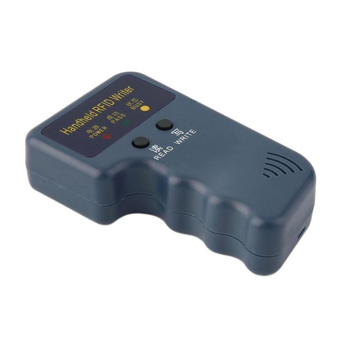 Handheld 125KHz EM4100 TK4100 RFID Copier Writer Duplicator Programmer Reader + 5 Keys EM4305 T5577 Rewritable ID Keyfobs Tags