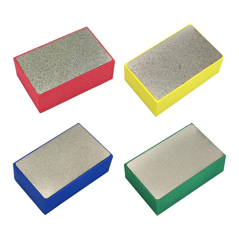 Q6PE Hand Grinding Block Polishing Pad Polishing Buffing Pads Woodworking Sanding Disc Holder for Angle Grinder Die Grinder