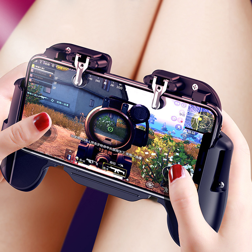 PUBG Handy-Spiel Controller für iPhone Android Telefon Gamepad Trigger Ziel Taste L1R1 Shooter Joystick Für Spiel Pad Accesorios