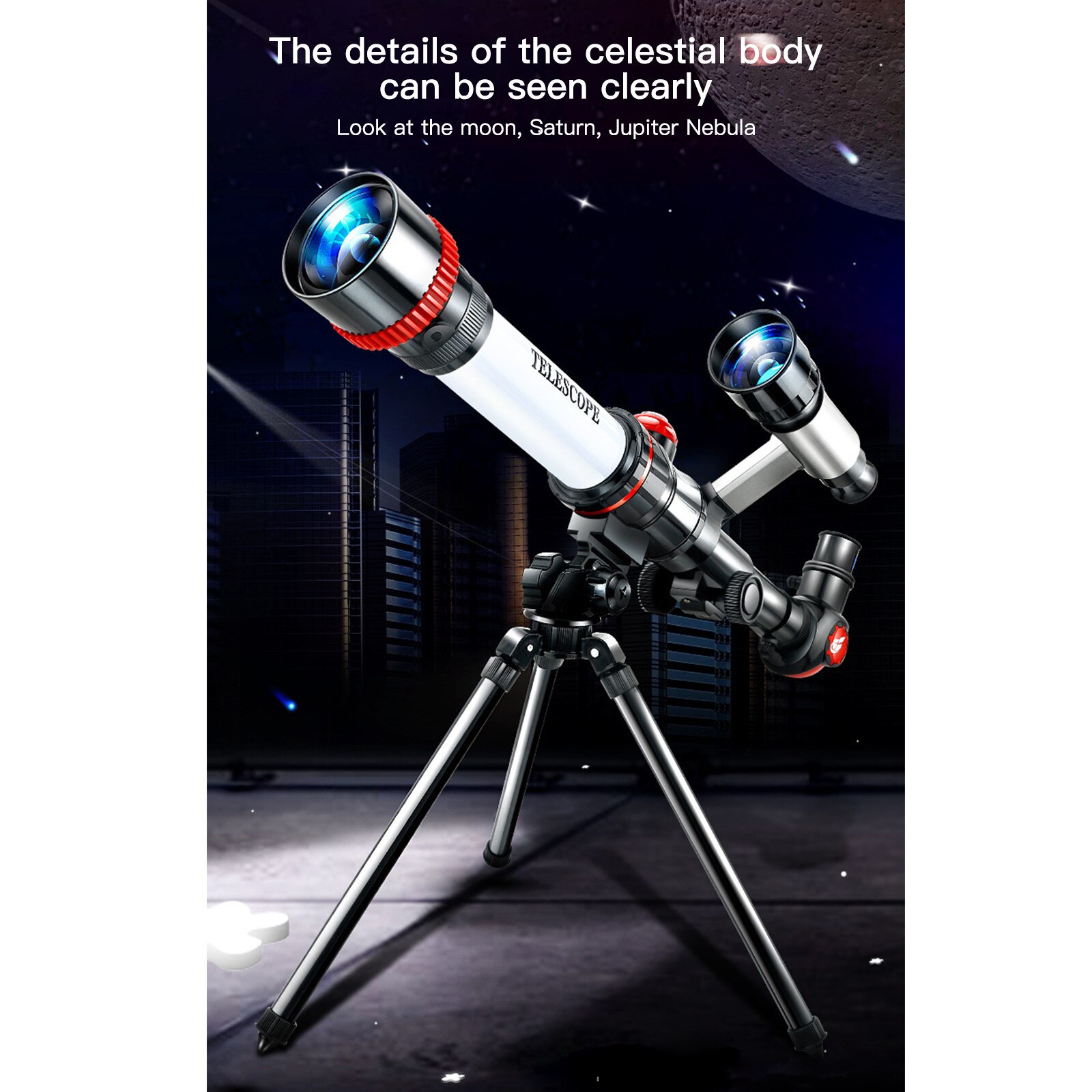 Astronomische Telescoop Zoom Hd Outdoor Camping Wandelen Monoculaire Breken Telescoop Kinderen Sterrenwacht Met Draagbare Statief