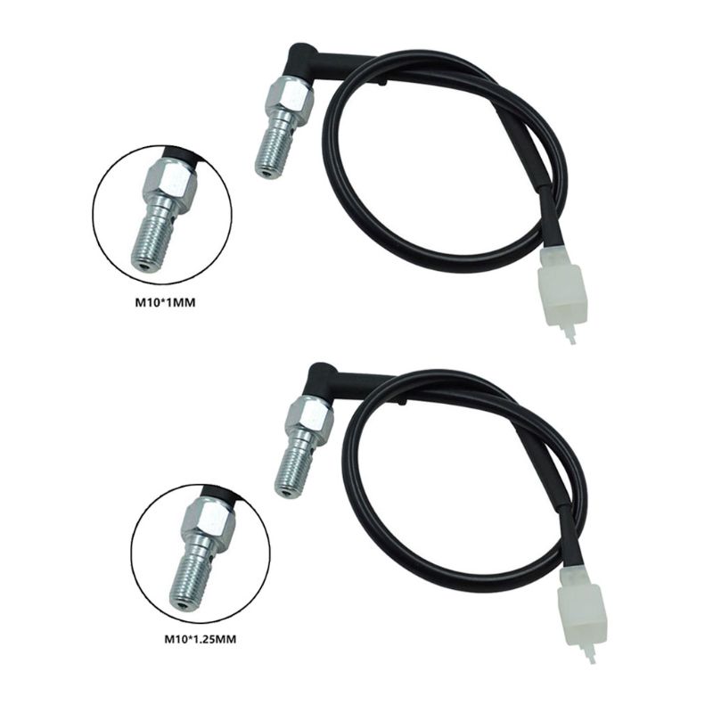 Interruptor Universal de presión de freno hidráulico para Motocicleta, accesorio de luz trasera con perno hueco, M10X1.25
