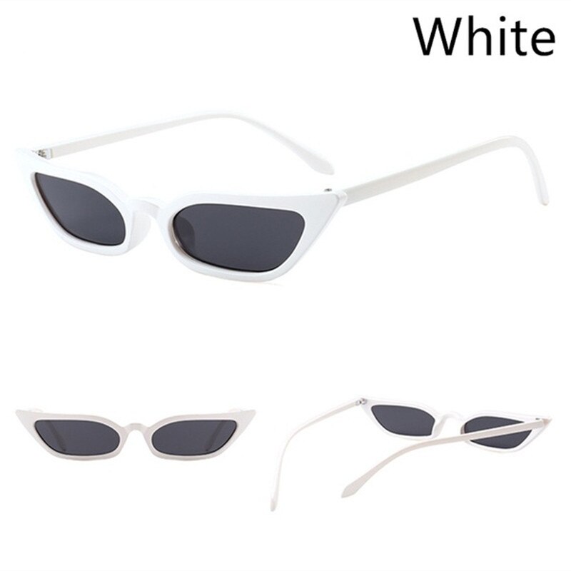 Gafas de sol con montura pequeña para hombre y mujer, lentes de sol con montura pequeña, estilo ojo de gato, Océano transparente, a la , accesorios para coche, gama alta