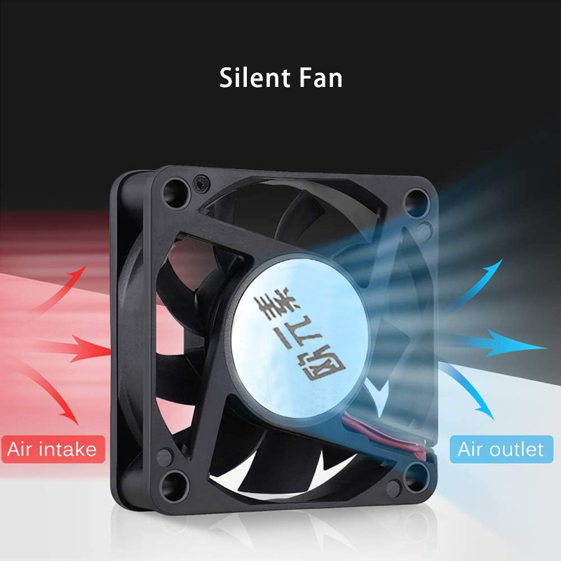 Ventilador de ordenador silencioso de 8cm, 9cm y 12cm, ventiladores de PC silenciosos para ordenador, carcasa de PC, GPU, CPU, refrigeración del radiador