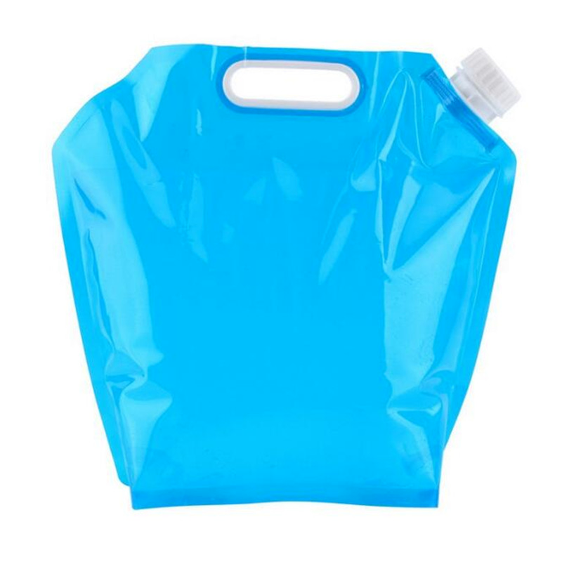 Outdoor Water Zakken Opvouwbare Draagbare Drinken Kamp Koken Picknick Bbq Klimmen Water Container Bag Carrier Auto 5L/10L Water tank