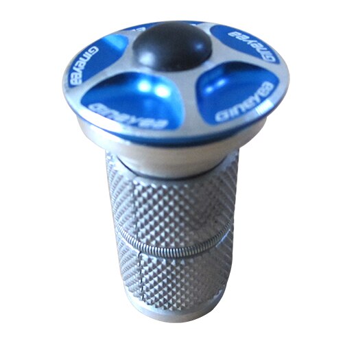 28.6mm 1 1/8" Aluminium Cycling Bike Headset Cap Key Expander Bicycle Headsets Expander Nut Bicycle Accessories 4 Colors: SD17 Blue