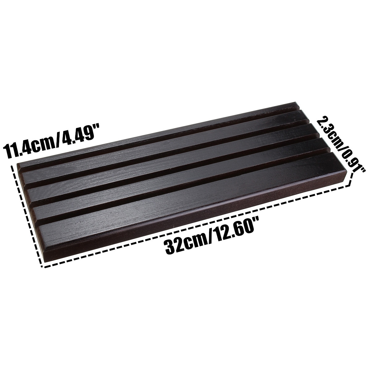 4-Row Coin Display Stand Rack Coin Storage Box Solid Wood Box Home Storage Case Commemorative Coin Collection Box