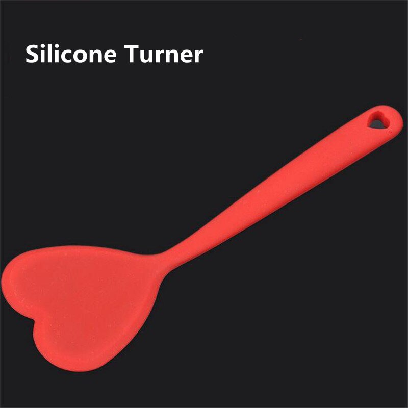 Non Stick Silicone Slotted Turner Cooking Spatula Pot Shovel Fried Frying Pan Turners Cooking Utensils Kitchen Accessories