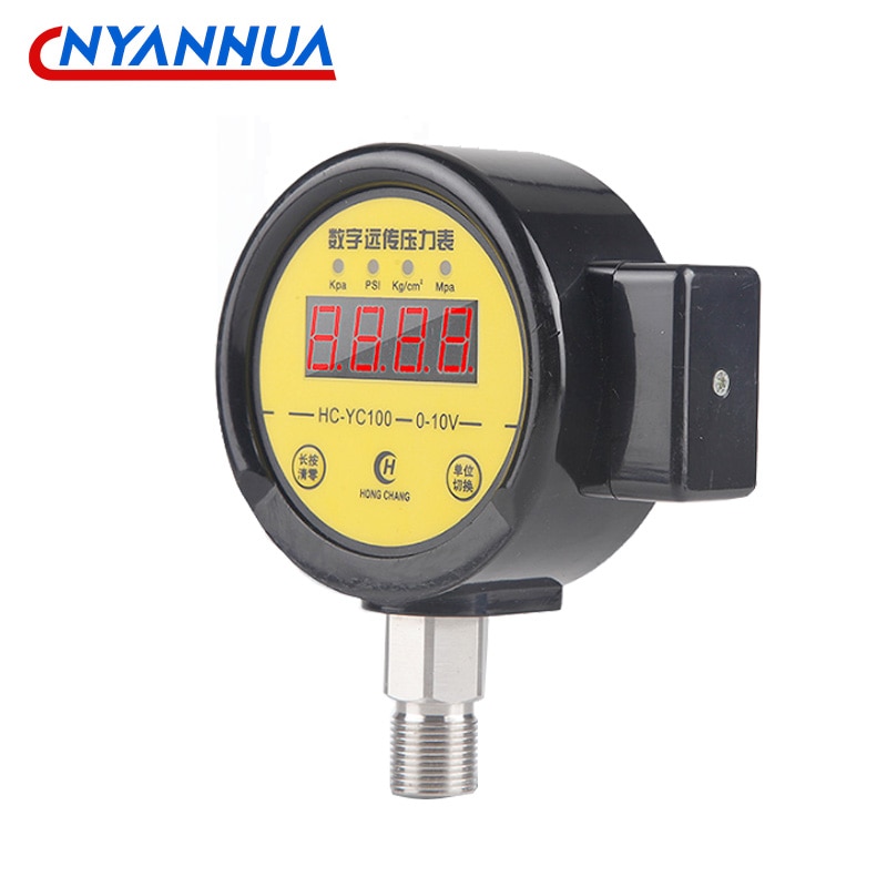 Digital Remote Pressure Gauge Inverter Constant Pressure Water Supply Transmitter Remote Control 0-5V 0-10V