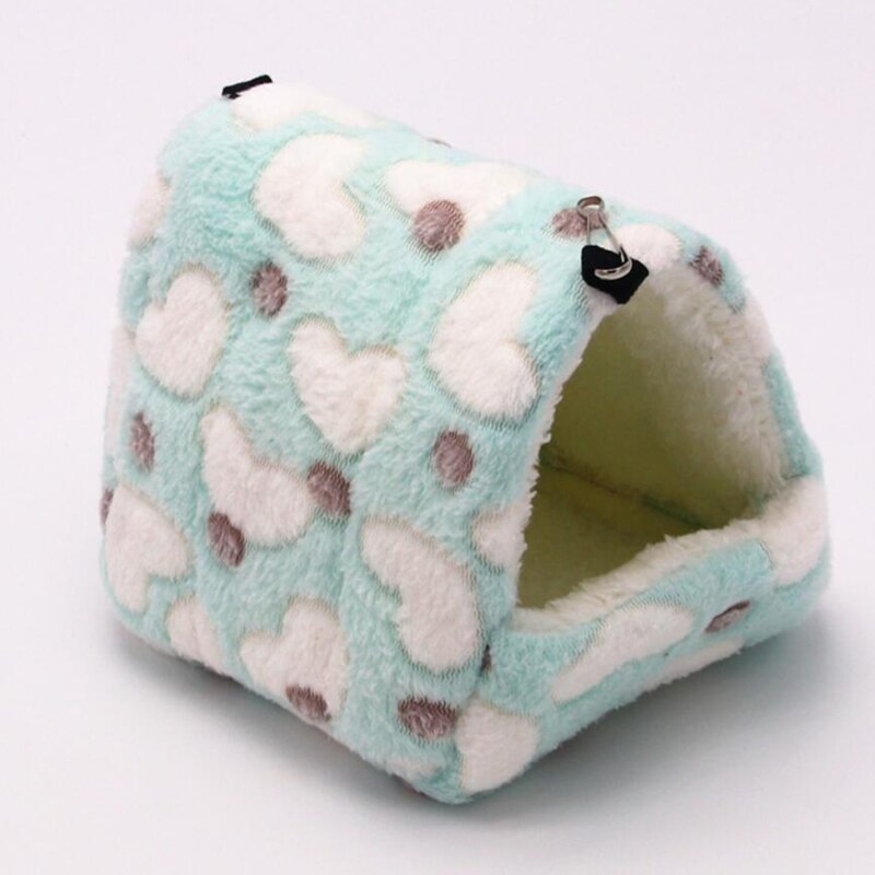 Small Animal Pets Cages Winter Spring Hamster Guinea Pig Squirrel Keep Warm Nest Soft Comfortable Sleepping Bed Hammock Tent