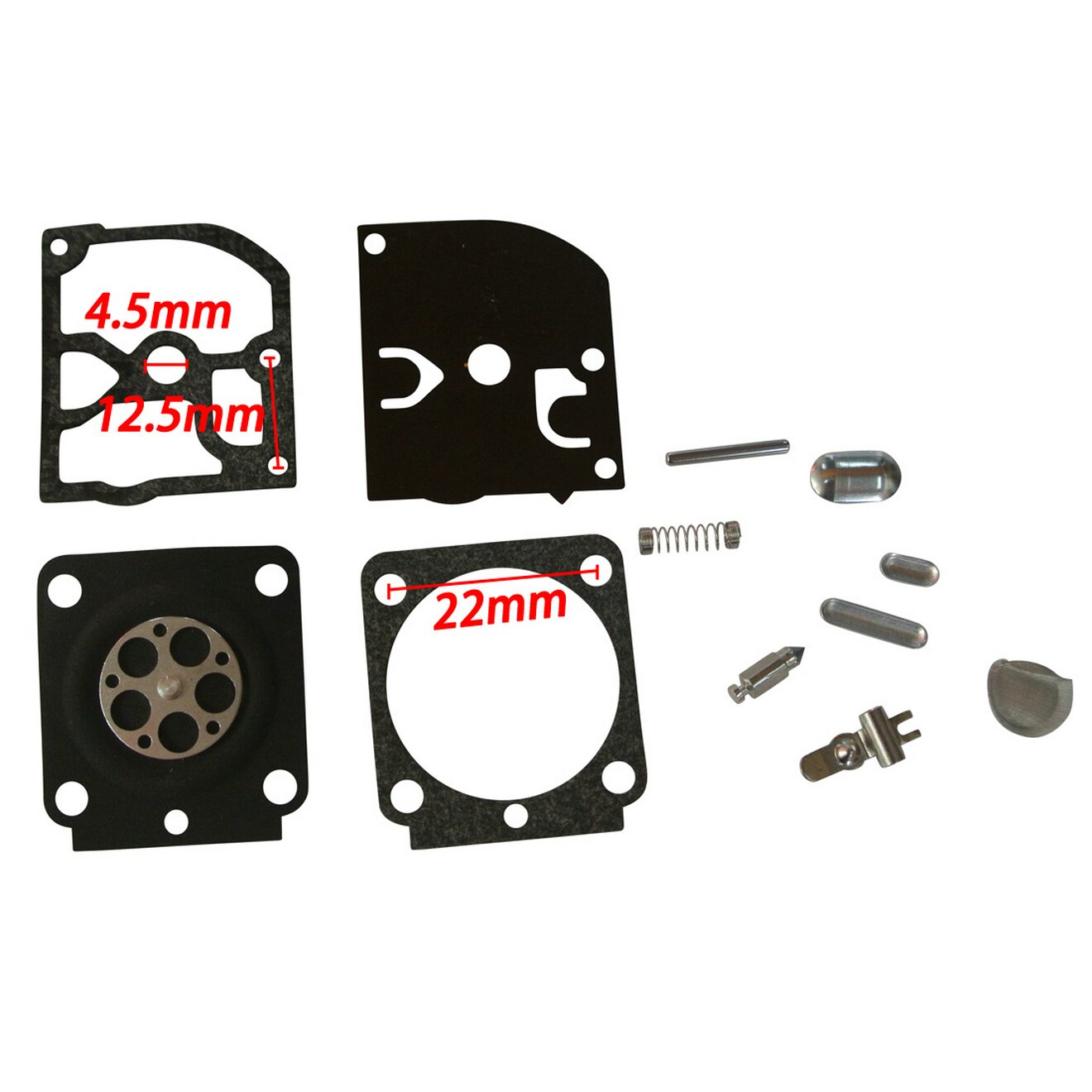 Filtre à joint de bougie de carburateur Stihl FS38 FS45 FS46 FS55 FC55 ZAMA C1Q-S143