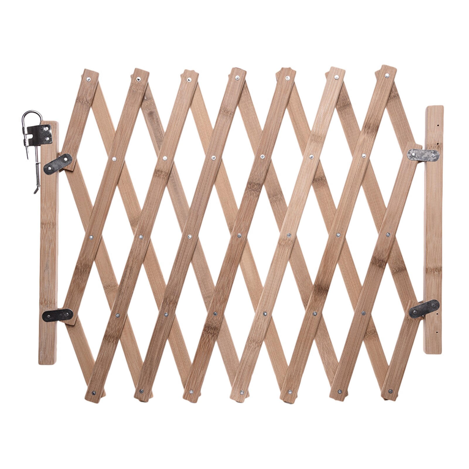 Houten Hek Intrekbare Huisdier Hek Huisdier Hek Baby Deur Gates Hond Trap Gate Uitschuifbare Veiligheid Gate Kind Veiligheid Deur: 82cm