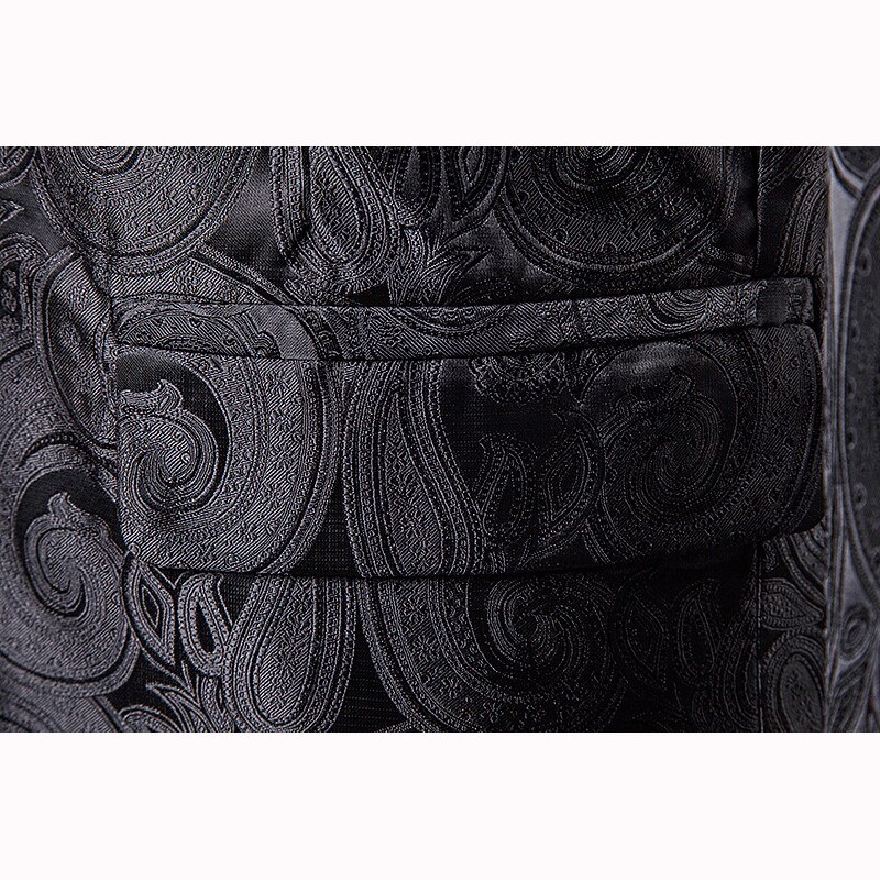 Veste de Costume à motif Paisley pour homme, blazer décontracté, coupe cintrée, Costume de fête, de scène, de chanteur, de bal hôte, niet Club, nouvelle